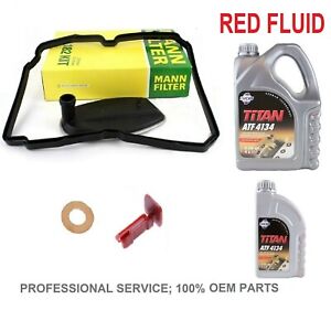Auto Trans Gasket Filter OEM FUCHS  4134 ATF RED FLUID OE FOR  MERCEDES  APPS