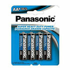 New 4 x Panasonic AA Batteries Battery Heavy Duty Double A 1.5v Carbon Zinc