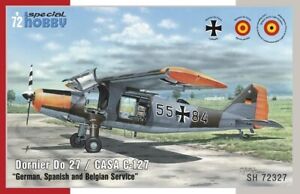 Dornier Do 27 German, Spanish and Belgian Service	SH72327  Special Hobby 1:72