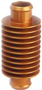 Cometa moto radiador adicional radiador de agua universal 100/63/19,5/40 mm naranja - Imagen 1 de 1