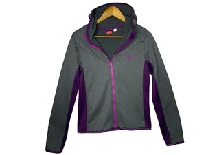 Puma Women’s Warm Cell Full‑Zip Hoodie M — Purple / Gray, Sport Style - Picture 1 of 5