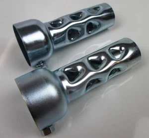 PAIR BAFFLES 1 3/4" DIAMETER PARTS FOR HARLEY SPORTSTER SHOVELHEAD DRAG PIPES - Picture 1 of 1