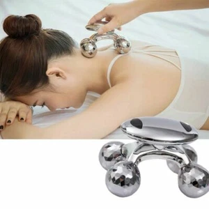4D Roller Massager Solar Micro Current Massager Face Tightening Body Slimming - Picture 1 of 6