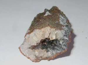 - Minerali Grezzi Cristalloterapia - GOETHITE aghiforme su quarzo (44) marocco - Picture 1 of 1