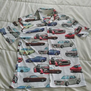 Vapor95 Showa Era Hawaiian Shirt Size Large - Picture 1 of 2