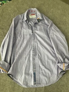 Robert Graham Hemd Herren M The Freshly Laundered Shirt rote Nähte - Bild 1 von 6