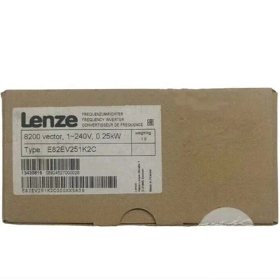 E82EV251K2C Lenze 1PC NEW Sealed Inverter 8200 Vector E82EV251_2C E82EV251K2C - Image 1 of 4