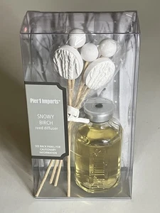 Neu Pier 1 Snowy Birch Reed Diffusor 0,95 flüssige Unzen eingestellt Pier One Importe - Bild 1 von 5