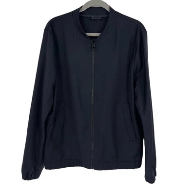 Zara Man Wool Blend Lightweight Jacket Black Size Large - Image 1 of 4