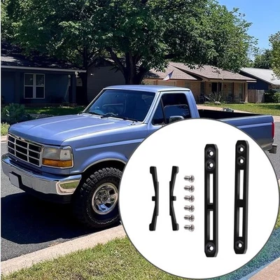 2件装烟灰缸导轨适用于1992-1996年福特F150/250/350野马1997 F250/350 — 第 1/4 张图片