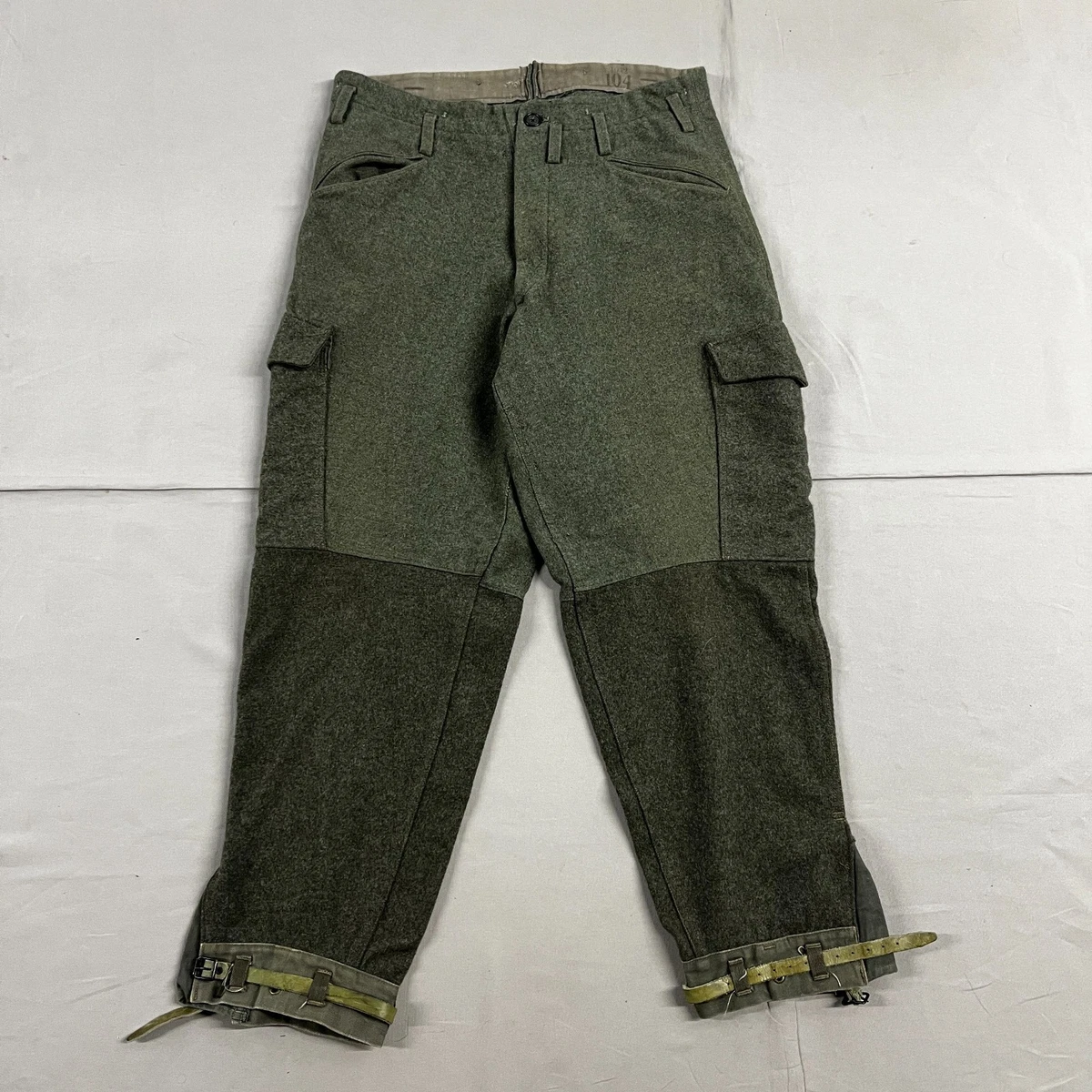 Original 100% Wool Vintage Pants for Men for sale | eBay