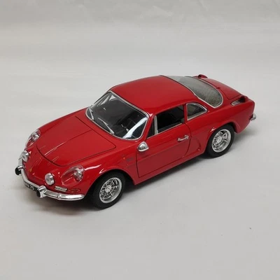 Modellino Burago Renault Alpine A110 rossa sc. 1/16 obsoleto - Immagine 1 di 4