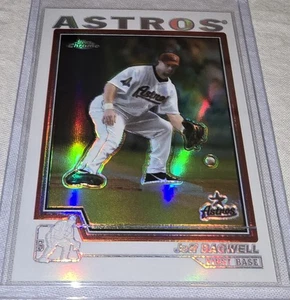 2004 Topps Chrome Jeff Bagwell rifrattore #438 Houston Astros - Foto 1 di 8