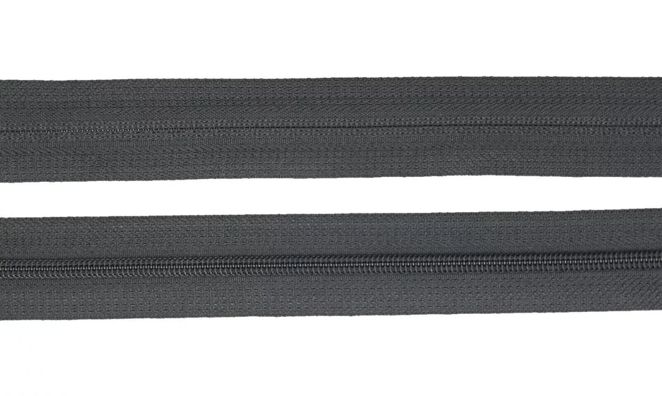 YKK ZIPCO 500 Meters RIL2 Black No 45 CF Chain Coil Zipper P14