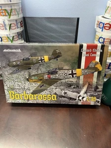 Eduard Barbarossa 1/48 Dual Combo Limited Ediion Bf109 E4/7 & Bf109F2 NIOB - Picture 1 of 8