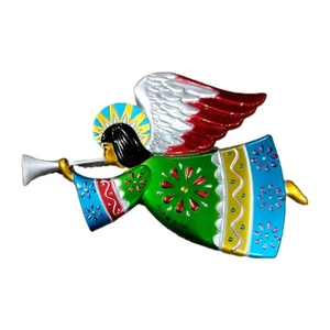 Nuovo Hallmark Keepsake Angel De Esperanza Angelo Decorazione Natalizia Metallo 2018 - Foto 1 di 7