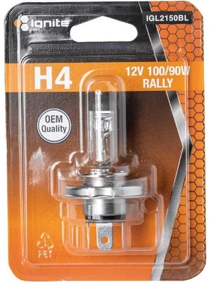 Ignite H4 Halogen Globe 12V 100/90W fits Mazda 929 3.0 HC i (HCSS) (IGL2150BL) - image 1 of 4