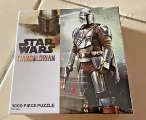 Star Wars Mandalorian 1000 Piece Jigsaw Puzzle 70cm x 50cm Sealed Brand New - Picture 1 of 7