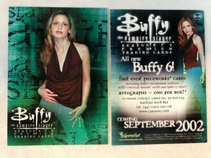 CHEAP PROMO CARD: BUFFY THE VAMPIRE SLAYER SEASON 6 Inkworks 2002 #B6-UK