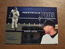 2004 Playoff Prestige Prestigious Pros Derek Jeter New York Yankees #PP-2 HOF