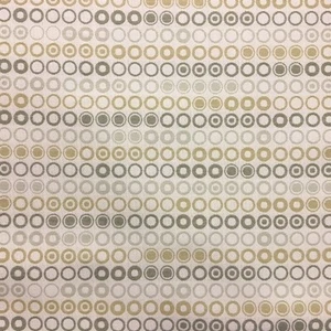 TOP QUALITY GREEN SPOTS CIRCLES UPHOLSTERY JACQUARD FABRIC MATERIAL SALE! - Picture 1 of 6