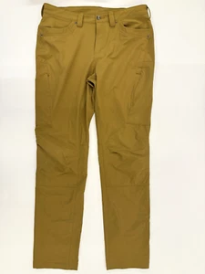 Duluth Trading Co Womens Brown Breezeshooter Stretch Cargo Pants Size 12x33 - Picture 1 of 9