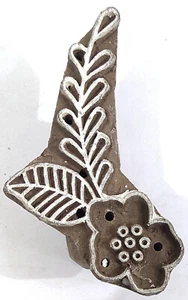 Wooden hand carved Printing Stamp Block for Fabrics Printing #ZEFB-363 - Picture 1 of 6