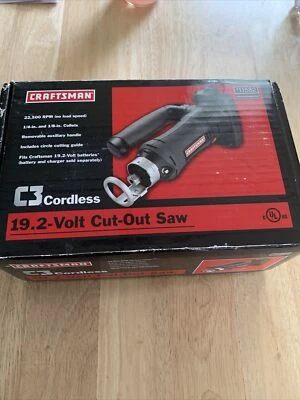 Craftsman 19.2 Volt Cordless Cut Out Saw 315.115820 New Open Box Bare Tool - Image 1 of 4