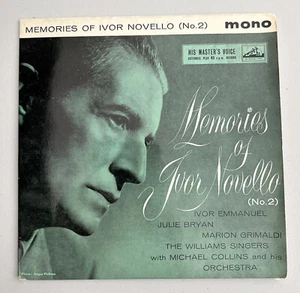 IVOR NOVELLO Memories (No. 2) 7" 45rpm UK 1959 Picture Sleeve Solid Centre EX/EX - Picture 1 of 7