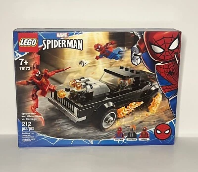 LEGO Marvel Spider-Man and Ghost Rider vs. Carnage Collectible Build 76173 MINT! - Image 1 of 4