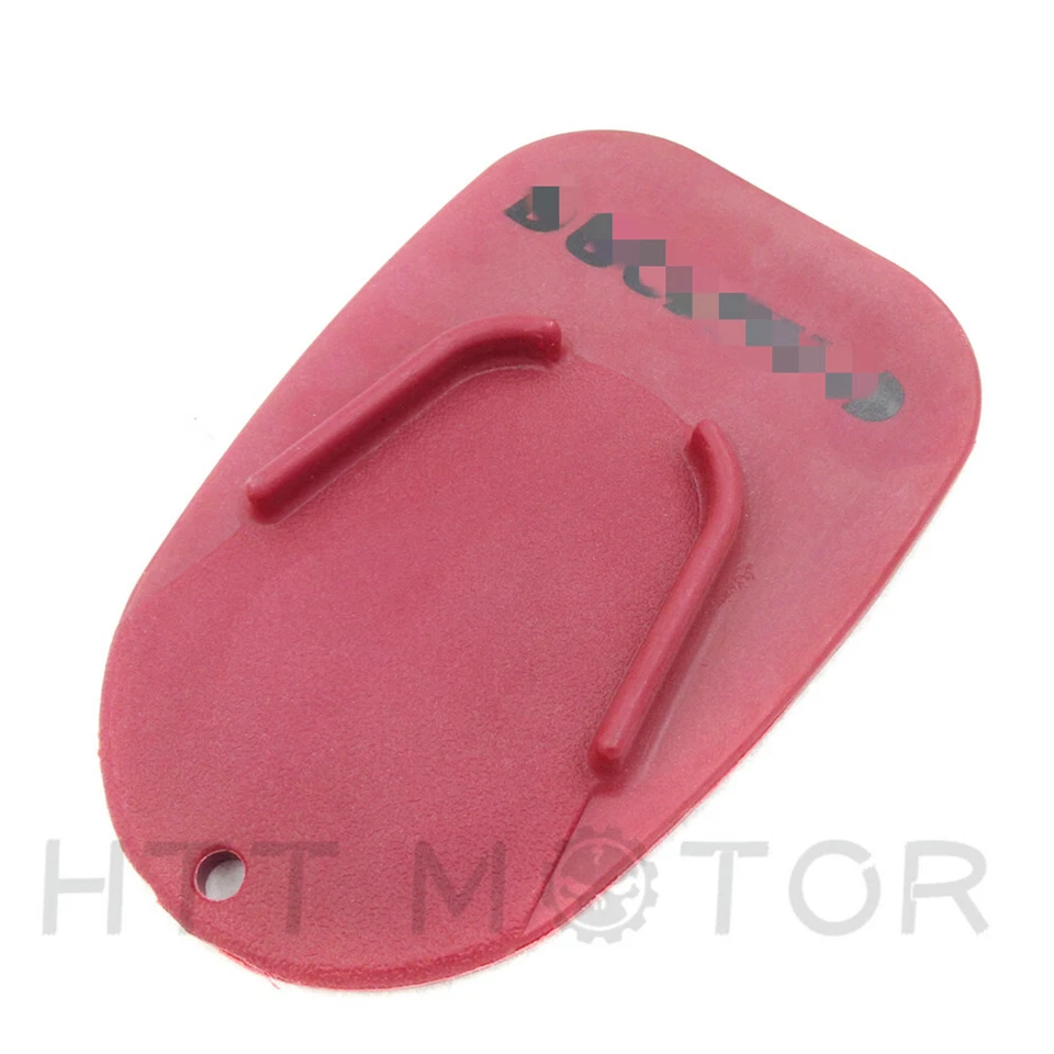 Almohadilla de placa de pata de cabra roja para Universal Ducati Foto 1 de 4