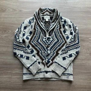 Ralph Lauren Denim Supply Southwestern Lebowski Shawl Cardigan Sweater Size S - Picture 1 of 7