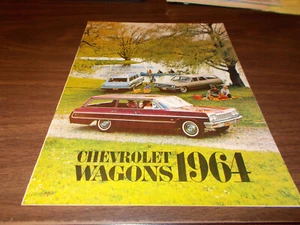 1964 Chevrolet Station Wagons Sales Catalog/ December Sale with FREE Shipping - Picture 1 of 5