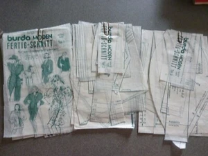 Schnittmuster Fertig-Schnitt burda Moden März 1989 4 Kleider 2 Jacken Gr. 36-44 - Bild 1 von 4