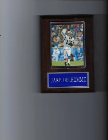 JAKE DELHOMME PLAQUE CAROLINA PANTHERS FOOTBALL NFL Cover