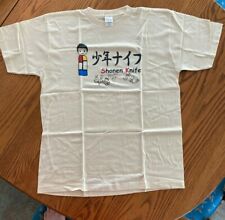 Shonen Knife Vintage Kokeshi T-Shirt Signed by Naoko Atsuko & Mana Nishiura 2003