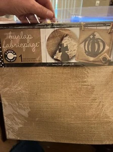 12"x12" Burlap Fabric Sheet 100% Jute 12x12 Sheet - Picture 1 of 3