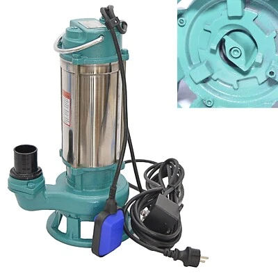 DAMBAT/IBO Profi Fäkalienpumpe m. Schneidmesser Tauchpumpe Schmutzwasserpumpe 1,5kW 24 m³/h