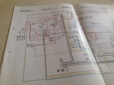 Yamaha FJR1300A (V)2006 FJR1300A FJR 1300 Mando Cables Cableado Diagrama - Imagen 1 de 4