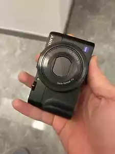 Sony Cyber-shot DSC-RX100 II 20.2MP Digital Camera Black 100% Working - Picture 1 of 14