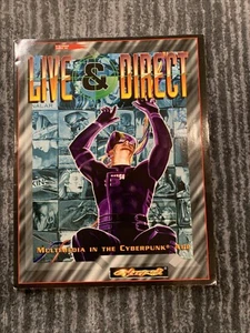 Cyberpunk 2020: Live & Direct R. Talsorian RPG 1996 VTG CP 3431 Media Book Good - Picture 1 of 24