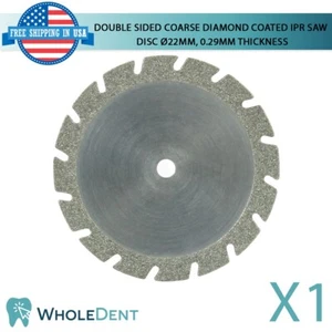 Ortho Dental Coarse Double Sided Diamond Coated Disc IPR Separator Ø22mm, 0.29 - Picture 1 of 4