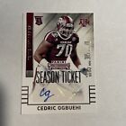 2015 Panini Contenders Draft Picks #163 Cedric Ogbuehi Rookie Card Auto. rookie card picture