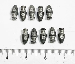 Lead Sea Witch Lure Heads Unpainted 8 gram Package of 10 - Bild 1 von 3