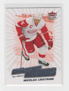 08/09 Fleer Ultra Detroit Red Wings Nicklas Lidstrom Difference Makers card #DM5 - Bild 1 von 2