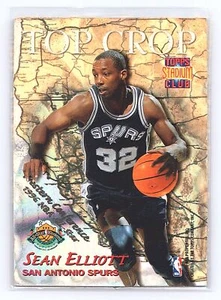 Stadium Club #TC4 1996-97 Sean Elliott/Grant Hill Top Crop - Imagen 1 de 2