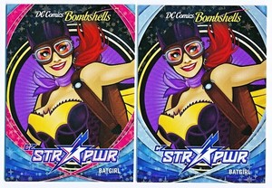 Cryptozoic DC Comics Bombshells Batgirl STR PWR Silver & Red Lot #S08 - QTY