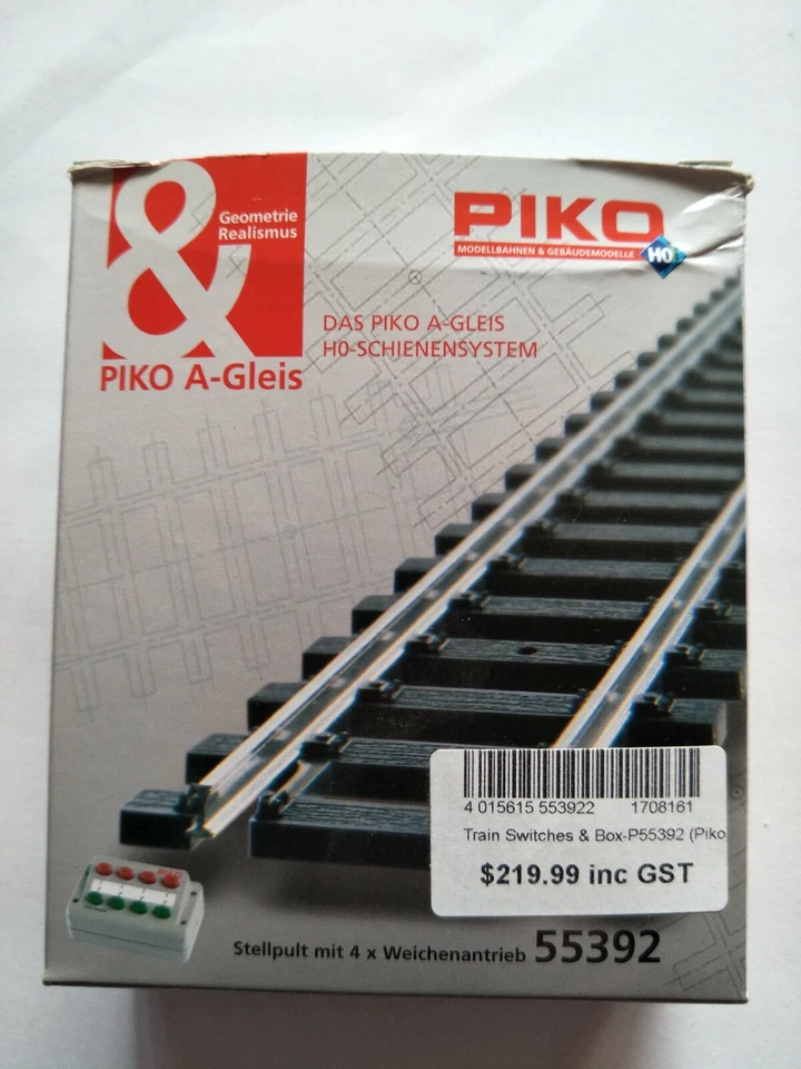 PIKO 55392 HO Point Powering Set for 4 Points/Switches - NEW - Image 1 of 3