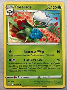 Pokemon Lost Origin Roserade 15/196 NM/M - Picture 1 of 1