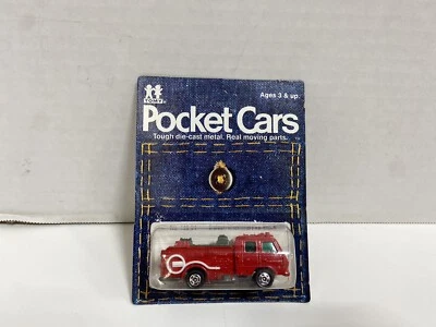 Camión de bomberos químico Tomy Pocket Cars Datsun sin usar, en caja Foto 1 de 4